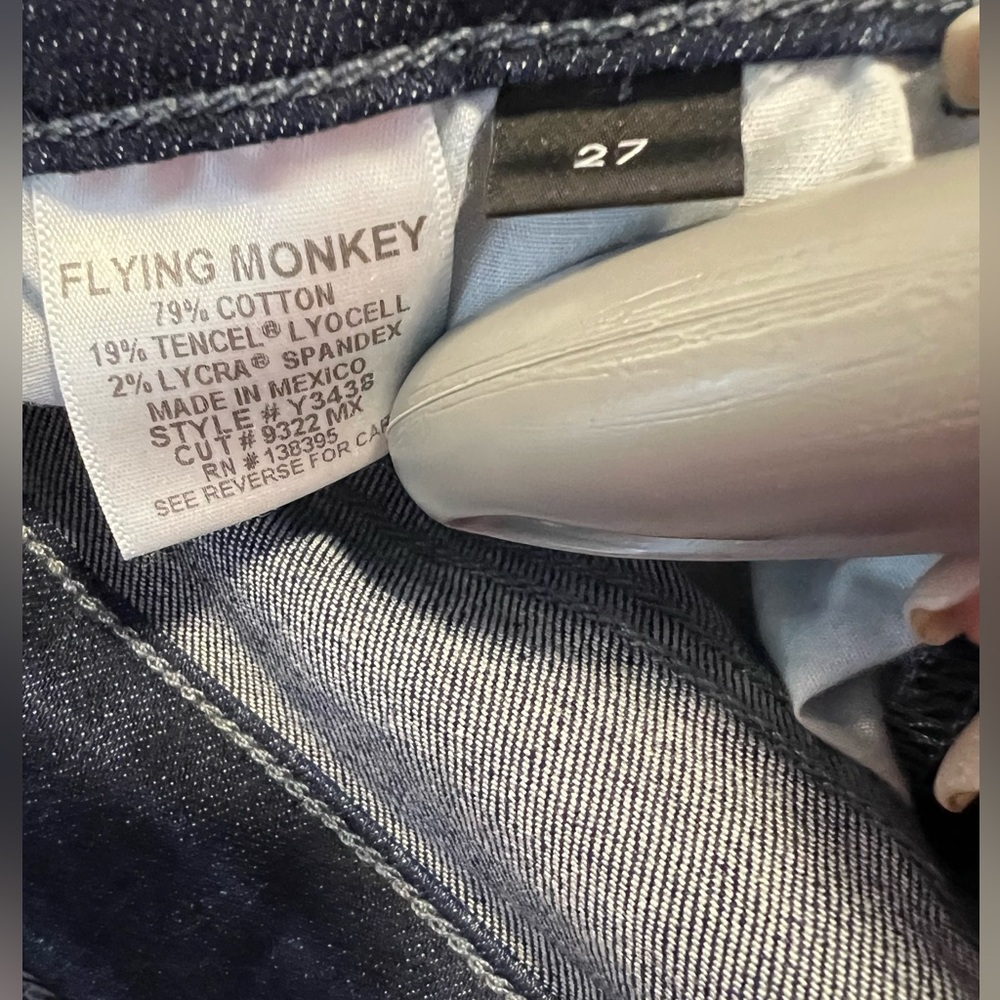 Express Flying Monkey Ripped Stretch Skinny Jeans - Picture 11 of 13